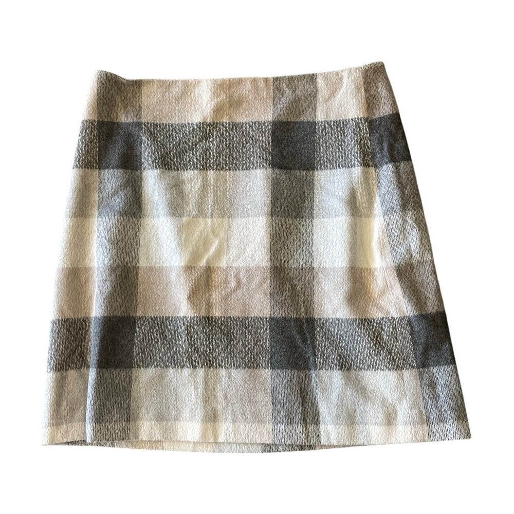 Plaid Mini Skirt Loft Petite Size 6 Women's/Teen Winter Warm Fall Classic Retro